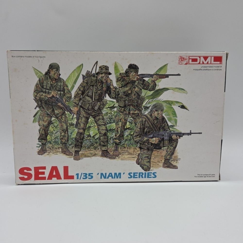 NEW Dragon 1/35 3302 US Navy Seal Set.1 Vietnam War (NAM Series) 4 Figures